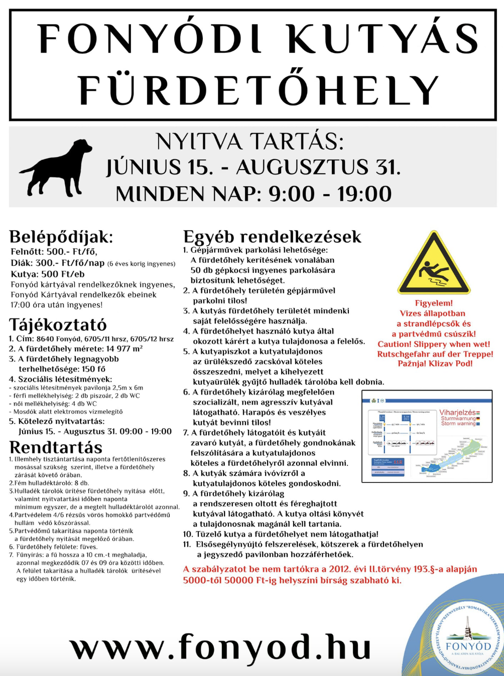 Fonyódi Kutyás Fürdőhely